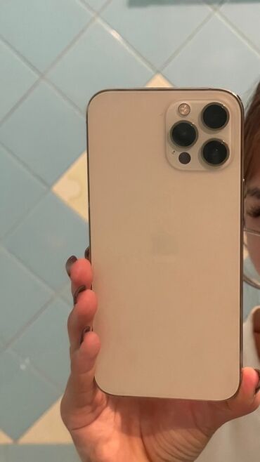 регистрация айфон: IPhone 12 Pro Max, Б/у, Matte Gold