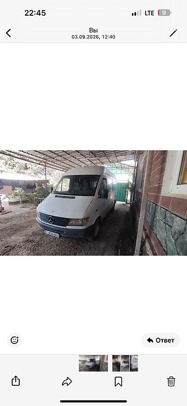 sprinter rex: Mercedes-Benz Спринтер: 1996 г., 2.9 л, Механика, Дизель, Бус — 4