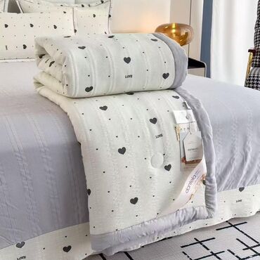 Одеяла и пледы: Комплект одеяла и подушки, Новый, Все сезоны — 8