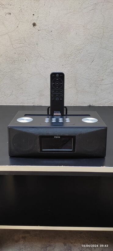 Dinamiklər və kolonkalar: IHOME MICRO MUSİQİ MƏRKƏZİ ƏLA VƏZIYYƏTDƏDIR IPOD AUX RADIO, SES — 12