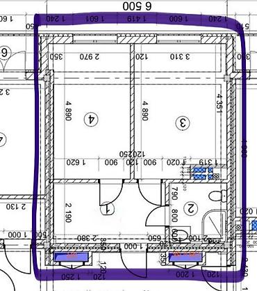 Продажа квартир: 2 комнаты, 47 м², Элитка, 5 этаж, Готовая ПСО (под самоотделку) — 13