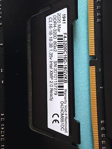 ddr5 sdram: Оперативная память G.Skill Ripjaws V, комплект 16 ГБ (2×8 ГБ) - Тип — 4