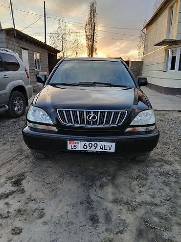 авто бишкек машина кж: Lexus RX 300, черный кроссовер первого поколения (XU10). Основные — 1