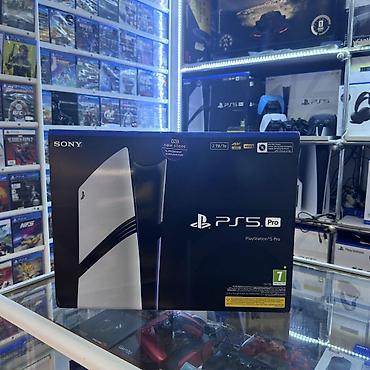PS5 (Sony PlayStation 5): PlayStation 5 Pro CFİ7116 🎮 PlayStation 5 Pro 2TB – Ən Son Reviziya — 1