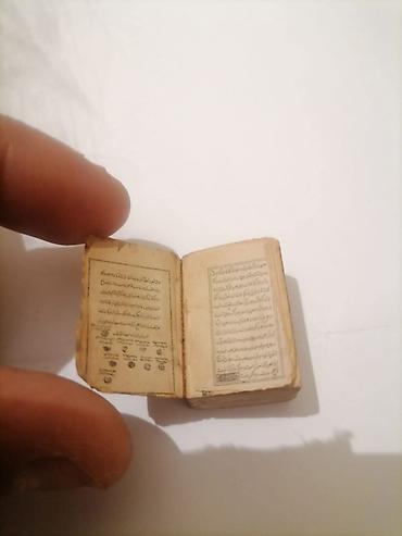 gozel kitab sekilleri: 1800-cu illərin axırlarına məxsus nadir kiçik quran satılır — 5