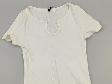 białe bluzki krótki rękaw eleganckie: Blouse, SinSay, XS (EU 34), condition - Very good