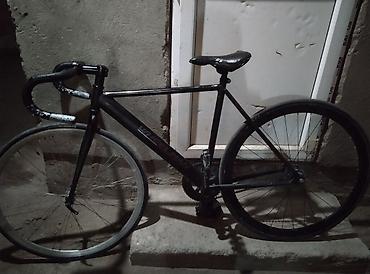 электро велеспет: Фикс-байк (fixed gear) с трековой посадкой - Рама и вилка — 1