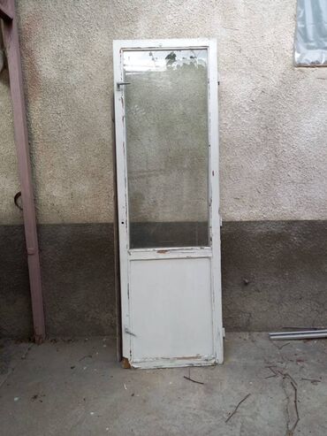 окно и двер: Дверь с окнами, Стекло, Б/у, Самовывоз