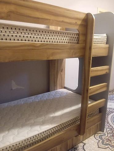 Uşaq mebeli: Oğlan və qız üçün, Yeni, Çarpayı, Matras ilə, Siyirməli, Laminat — 3