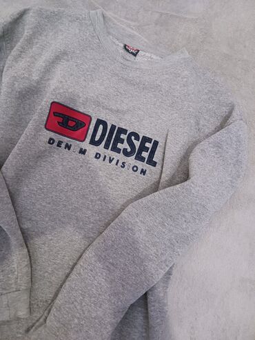 Dukserice: Diesel, M (EU 38), bоја - Siva