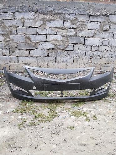 солярись: Передний бампер для легкового автомобиля. Hyundai Solaris 4 Бампер — 1