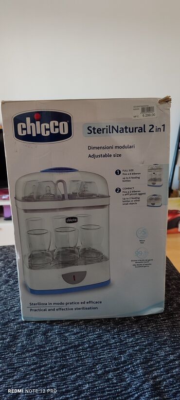 new yorker nis: Chicco sterilizator za flasice,vrlo malo koriscen,bukvalno je