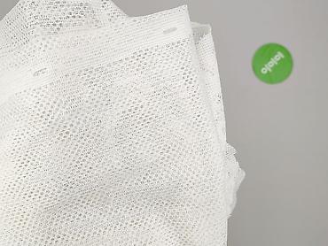 used item: Biała koronkowa firanka/woal – delikatna, ażurowa tkanina dekoracyjna — 4