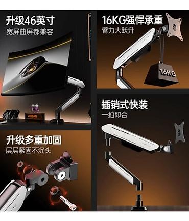 projector screen: Газлифт-кронштейн для монитора (настольный) - Совместимость с — 3