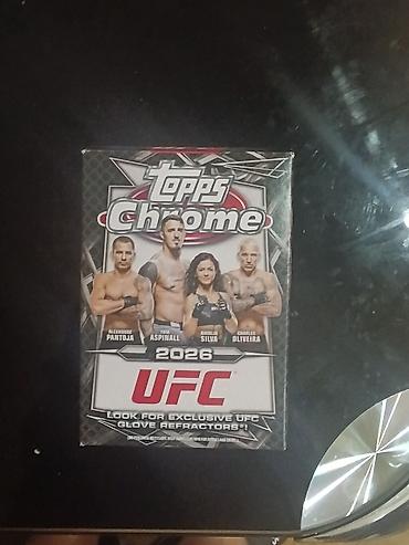 volta vs2: Məhsul: Topps Chrome UFC 2026 kolleksiya kartları Amerikadan — 1