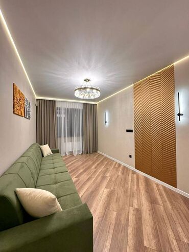 продам 3 х ком кв в мкр: 3 бөлмө, 97 кв. м, Элитка, 12 кабат, Дизайнердик ремонт