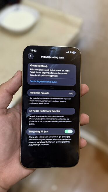 Apple iPhone: IPhone 12 Pro Max, 128 GB, Qızılı, Barmaq izi, Face ID — 9