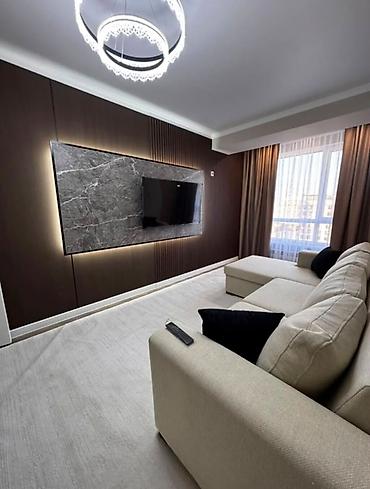 картира керек: 2 комнаты, 62 м², Золотой квадрат Элитка, 11 этаж, Дизайнерский ремонт — 1