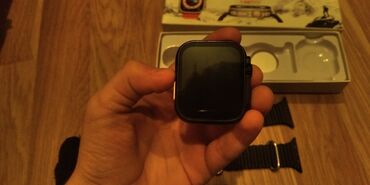 Smart saatlar: Yeni, Smart saat, Sensor ekran, rəng - Qara — 7