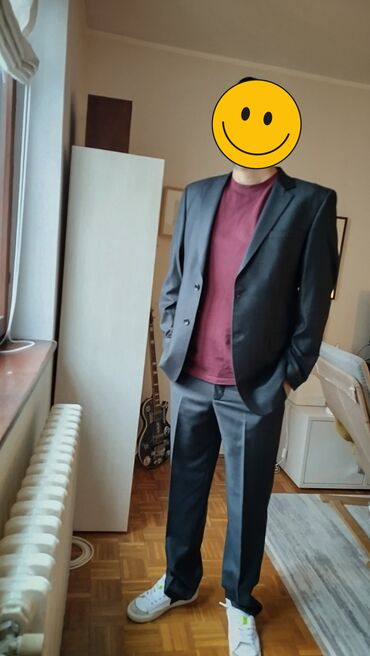 Odela: Muško odelo, crno, veličina 50 (L/XL), 180/185 cm, 80-90 kg — 9