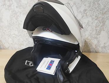 kask motor: GXT firması keyfiyyetli Yeni qutuda çənəsi açılan modulyar motosiklet — 2
