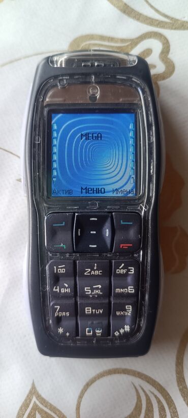 кнопочные мобильные телефоны флай: Nokia 3230, Б/у, цвет - Черный, 1 SIM