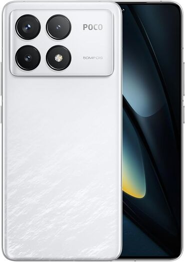 Poco: Poco F6 Pro, Б/у, 512 ГБ, цвет - Белый, 2 SIM