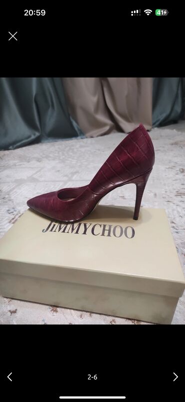 Туфли: 1. Туфли 37 размера 1000 2. Шикарные туфли (Jimmy Choo) цвета- — 8