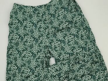zielone bluzki w kwiaty: Trousers, Etam, XS (EU 34), condition - Very good