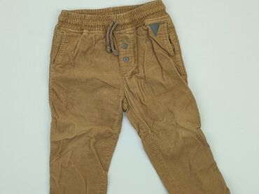 spodnie w serduszka: Material trousers, So cute, 1.5-2 years, 92, condition - Very good