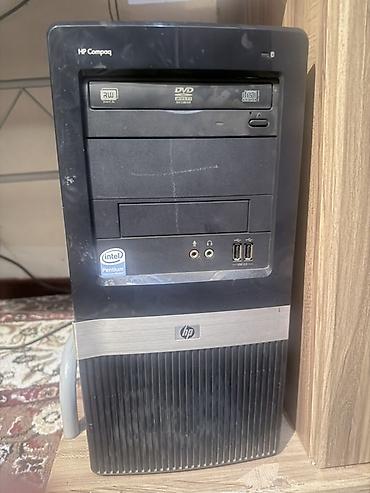 Стол компьютерлери, жумуш станциялары: HP Compaq dc2400 Microtower — стационарный ПК форм‑фактора Microtower — 1