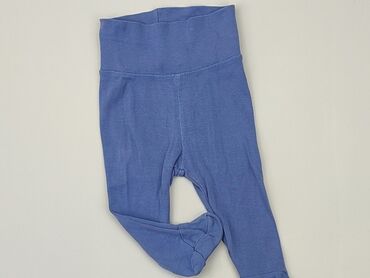 spodnie ocieplane dla chłopca: Spodnie dresowe, H&M, 0-3 m, stan - Dobry