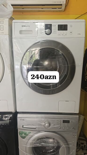 Qabyuyan maşınlar: Paltaryuyan maşın Samsung, 6 kq, Avtomat, Qurutmasız, Kredit yoxdur
