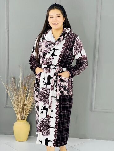 Женская одежда: Махровый халат размери 42-60размерге чейин большемеркалар