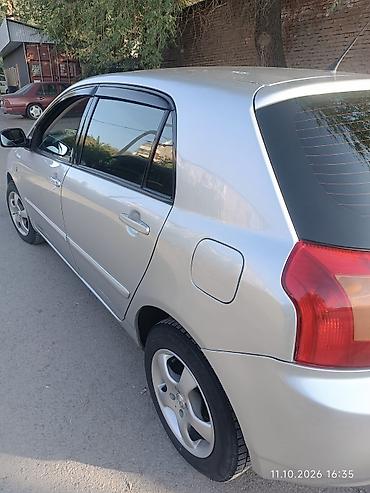 на corolla: Toyota Corolla: 2002 г., 1.6 л, Автомат, Бензин, Хэтчбэк — 6
