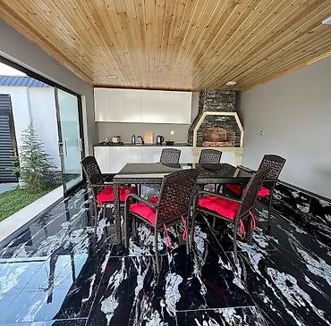 bileceride heyet evi: Qəbələ şəhərində isti hovuzlu A-frame ev kirayə verilir. 1 gündən — 4