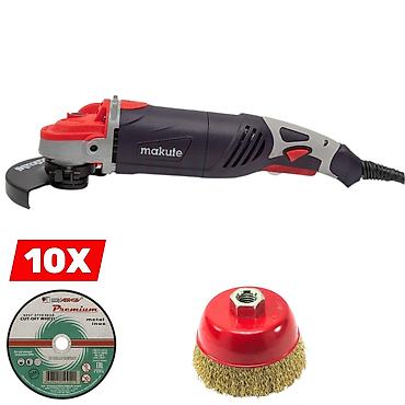 Elektrik əl alətləri: №: 3012 Məhsulun adı: Cilalama maşını Makute AG007 125/1400 UM-S198 — 1