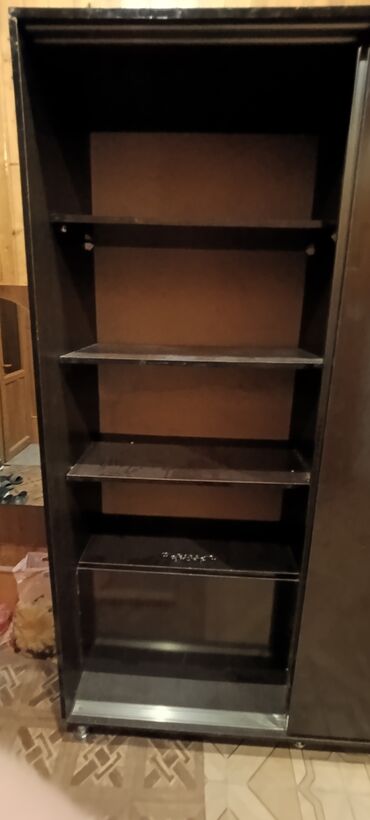 gence darvaza: Б/у, Распашной, 4 двери Гардеробный шкаф, Азербайджан
