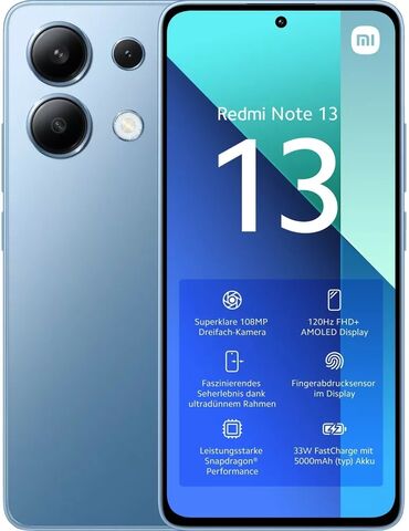 поко х7 про цена ош: Redmi, Redmi Note 13, цвет - Синий