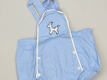 spodnie z motylkami: Dungarees, 3-6 months, condition - Perfect