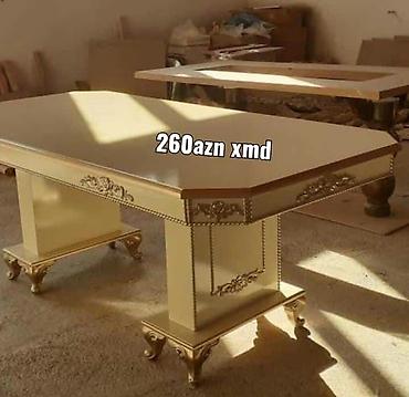 Ev və bağ: Qonaq otağı üçün, Yeni, Açılan, Dördbucaq masa, 6 stul — 4