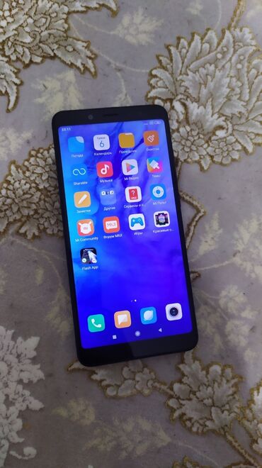 redmi note 5 бу: Redmi, Redmi Note 5, Колдонулган, 64 ГБ, түсү - Кара, 2 SIM