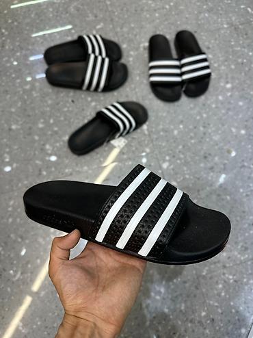 Босоножки, сандалии, шлепанцы: Мужские сандалии, 44, Adidas, Новый, цвет - Черный, Самовывоз, Платная доставка — 2