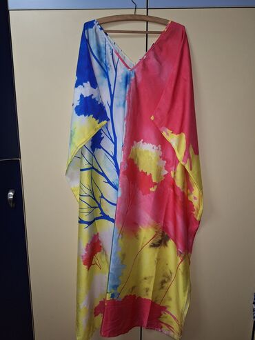 haljina sa resama zara: One size, color - Multicolored, Cocktail, Short sleeves