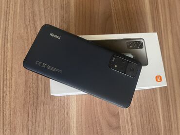 Xiaomi: Xiaomi Redmi Note 11, 128 GB, rəng - Qara, 
 Sensor, Barmaq izi, İki sim kartlı