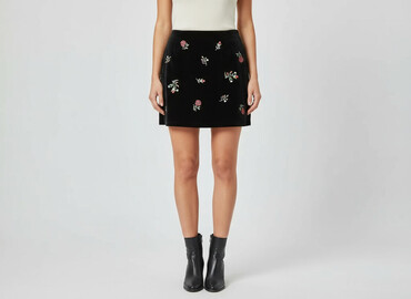 sukienki z weluru i aksamitu allegro: H&M Divided, Spódnica damska, rozmiar L