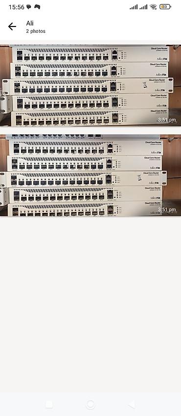 evakuator satışı: MikroTik CCR2004-1G-12S+2XS Cloud Core Router satılır MikroTik-in ən — 1