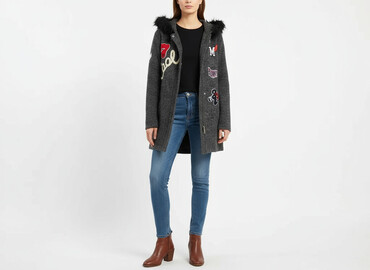 sweter hello kitty: Пальто жіноче, розмір S