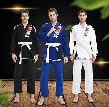 bjj: Кимоно для джиу-джитсу (BJJ Gi) - Комплект: куртка, штаны, пояс — 2