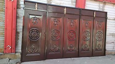 Распашные ворота: Ворота, распашные, откатные, металл России, высокое качество — 9